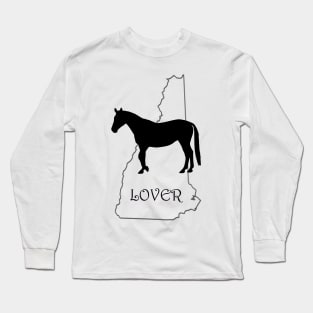 New Hampshire Horse Lover Gift Long Sleeve T-Shirt